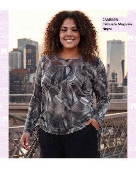 Camiseta Magnolia Negra