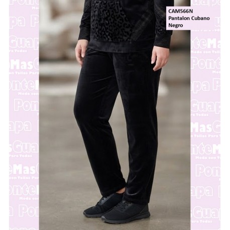 Pantalon Cubano Negro