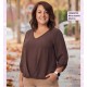 Blusa Jazmin Marron