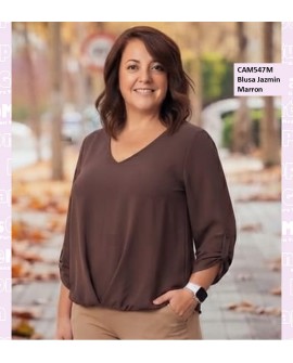 Blusa Jazmin Marron
