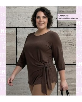 Blusa Sabina Marron