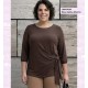 Blusa Sabina Marron