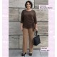 Blusa Sabina Marron