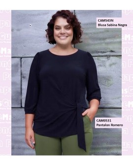 Blusa Sabina Negra