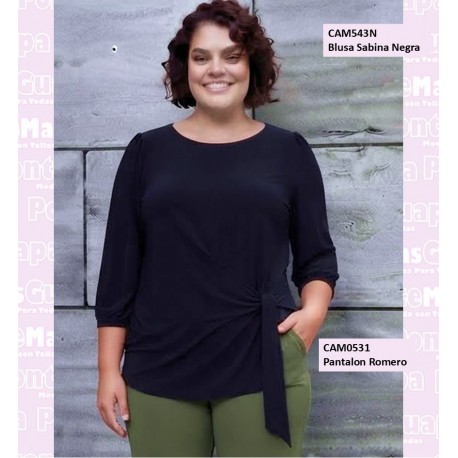 Blusa Sabina Negra