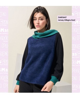 Jersey Allegra Azul
