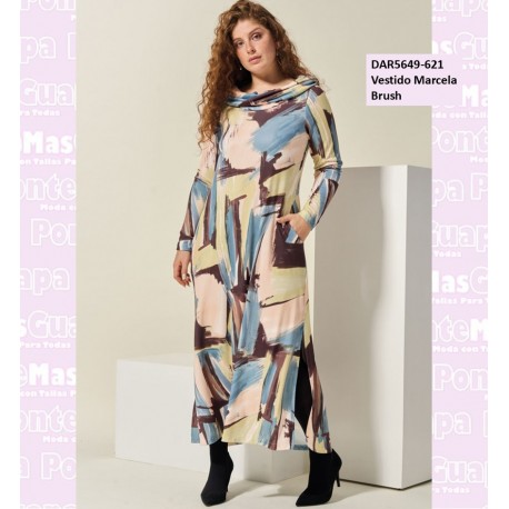 Vestido Marcela Brush