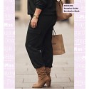 Pantalon Fluido Bombacho Black