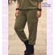 Pantalon Fluido Bombacho Kaki