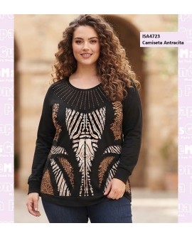 Camiseta Antracita