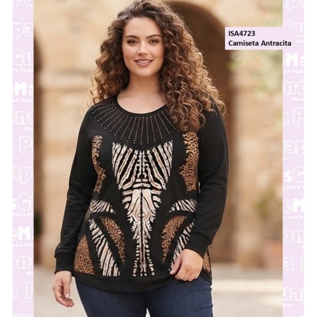 Camiseta Antracita