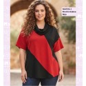 Poncho Galena Rojo