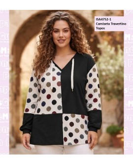 Camiseta Travertino Topos
