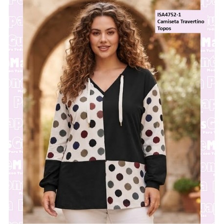 Camiseta Travertino Topos